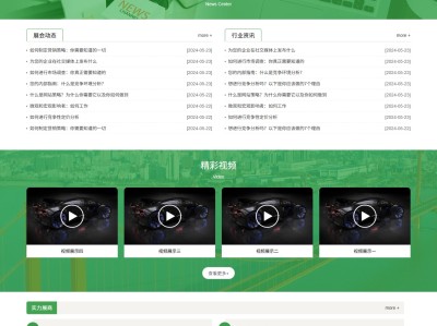 【K539】展会博览会带视频和下载功能企业网站模板