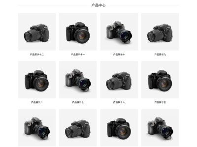 【K584】数码相机电子产品批发贸易公司网站模板